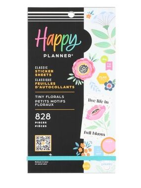 NWT-Happy Planner-Tiny Florals
VALUE PACK STICKERS